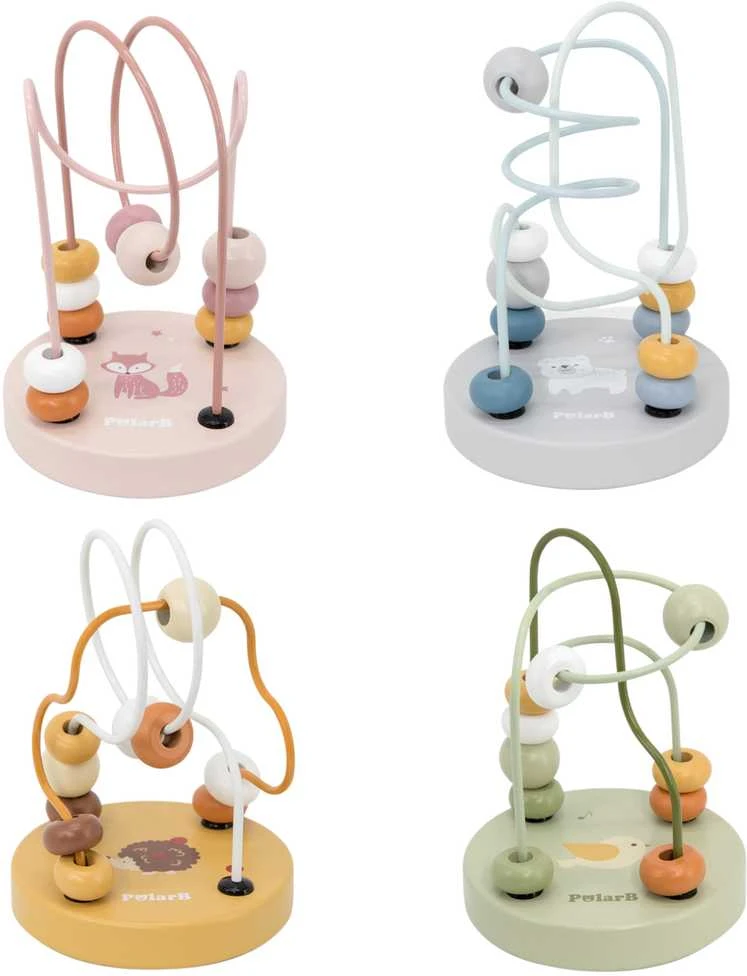 Viga Toys VIGA PolarB medinis motorikos labirintas