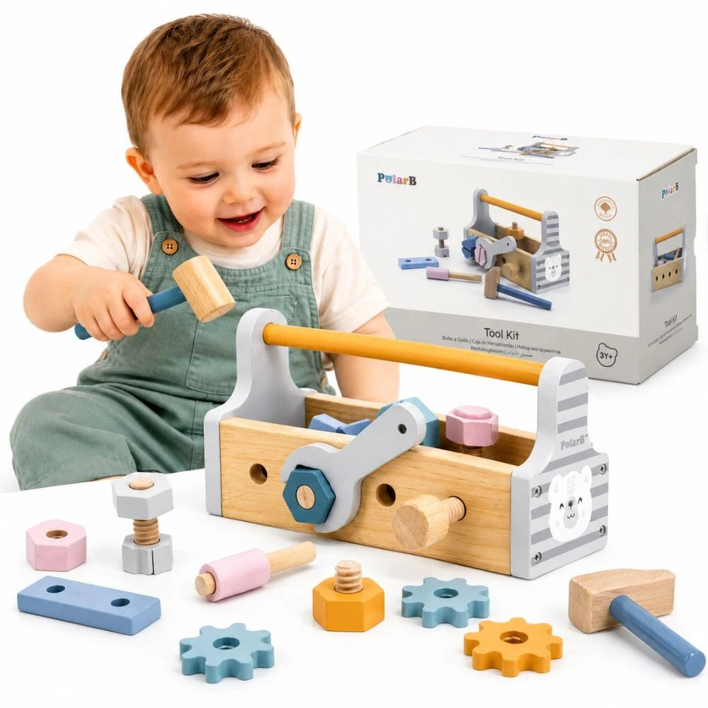 Viga Kūrybinis Įrankių Rinkinys - Poliarinė Meška