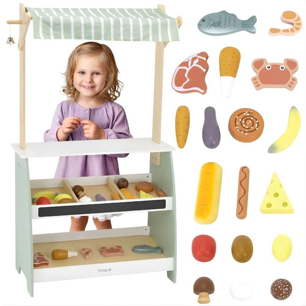 Viga Toys Medinis turgelio stendas VIGA PolarB