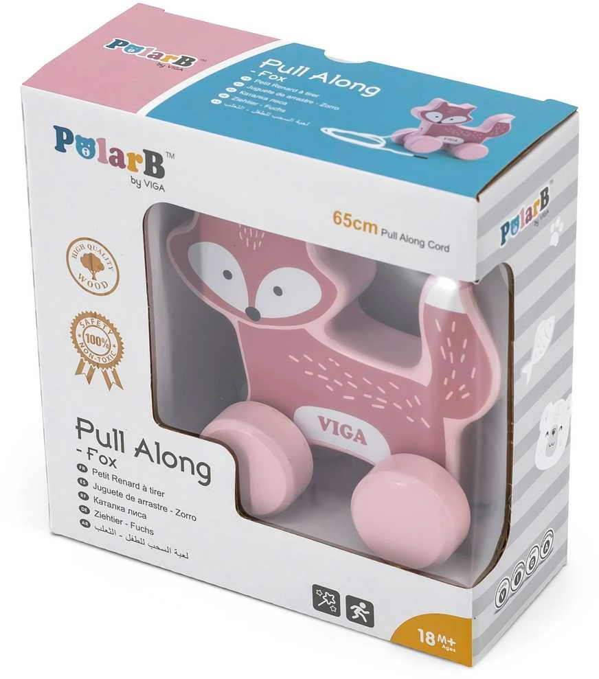Viga medinė lapė traukti - „Polarb“