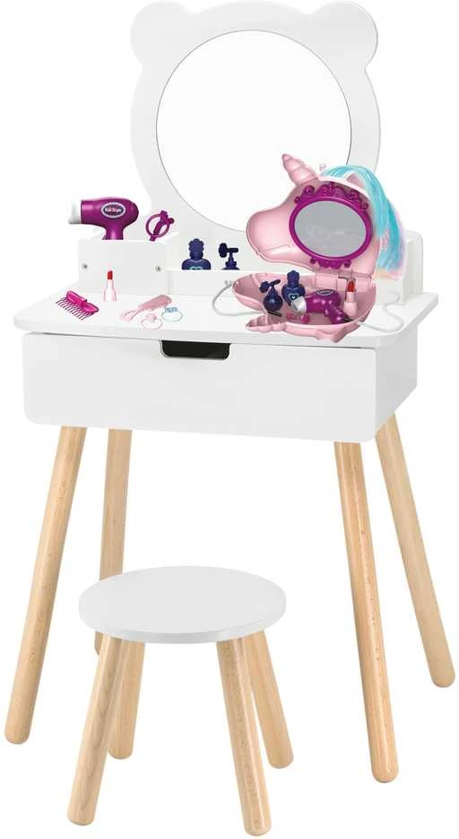Viga Toys Kosmetikos staliukas su aksesuarais VIGA