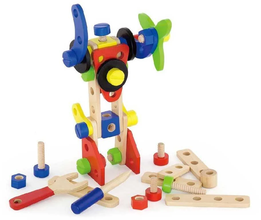 „Viga“ statybų blokų rinkinys 68 Montessori elementai