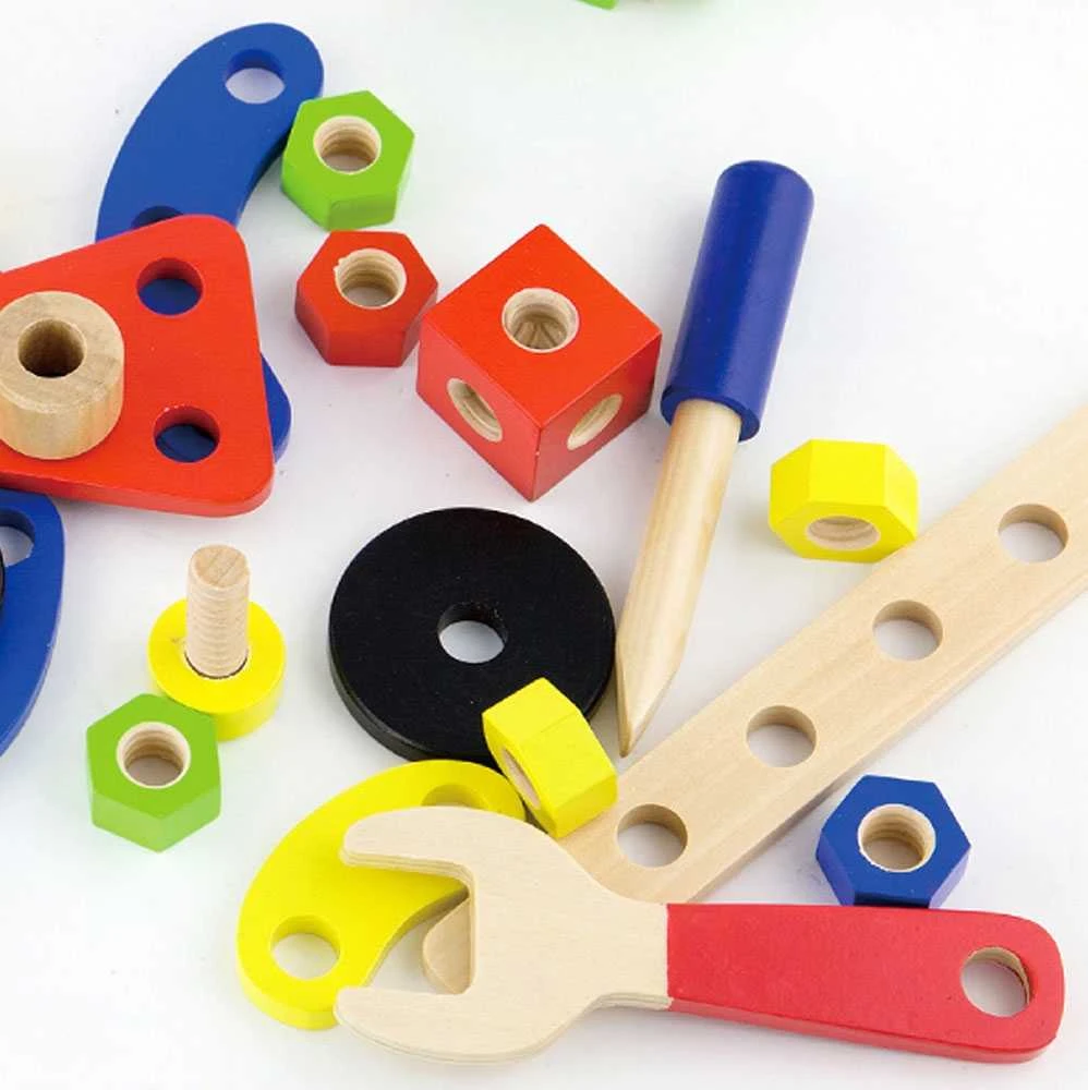 „Viga“ statybų blokų rinkinys 68 Montessori elementai
