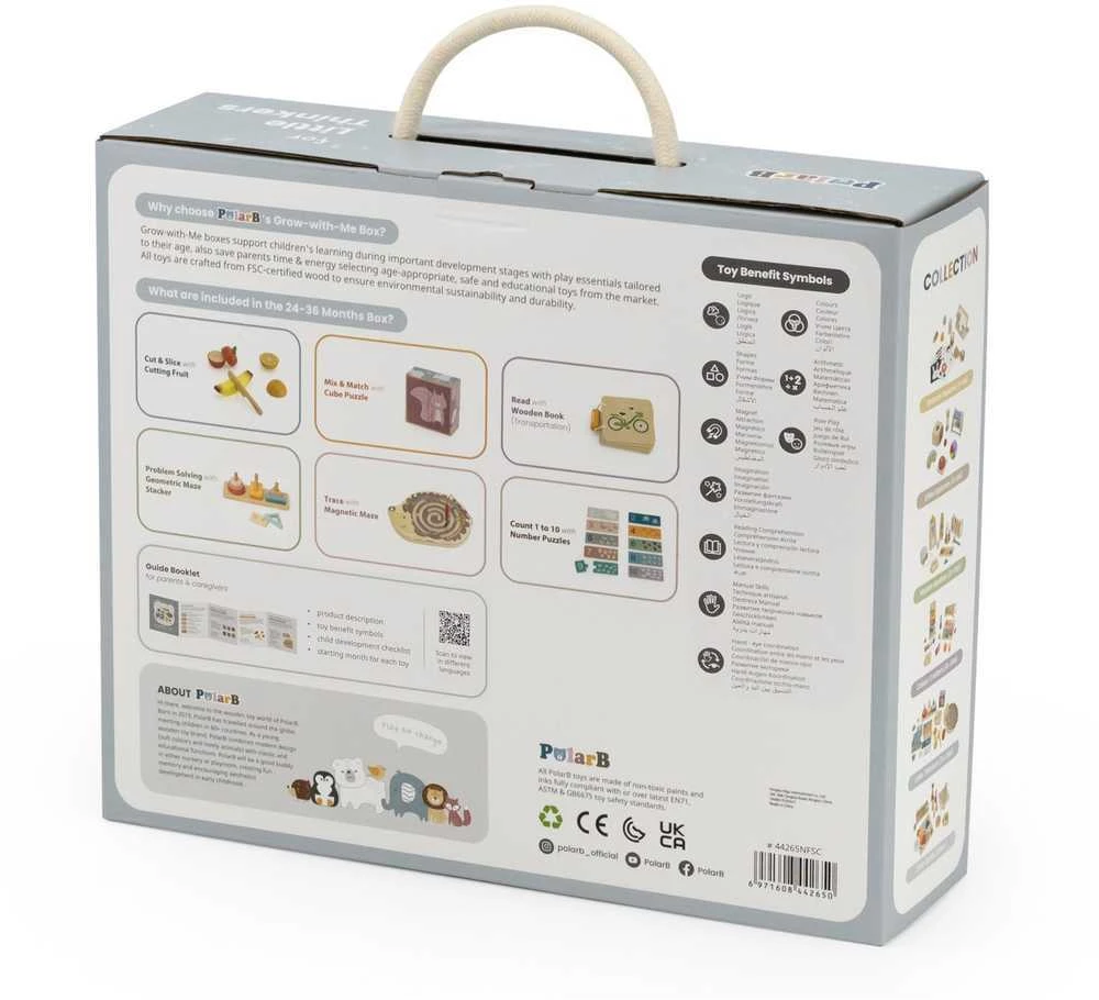 Viga Toys Edukacinių žaislų rinkinys Little Thinkers