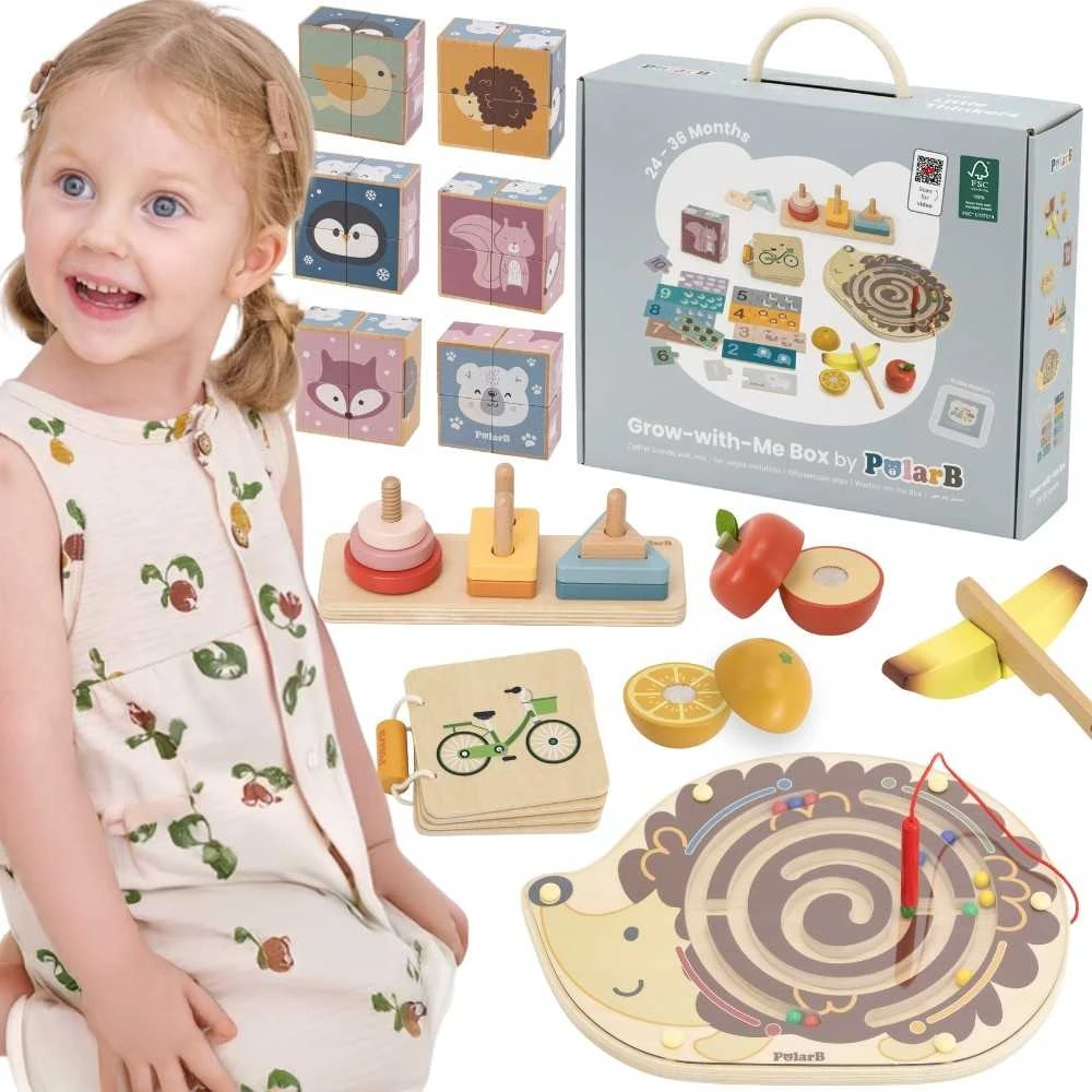 Viga Toys Edukacinių žaislų rinkinys Little Thinkers