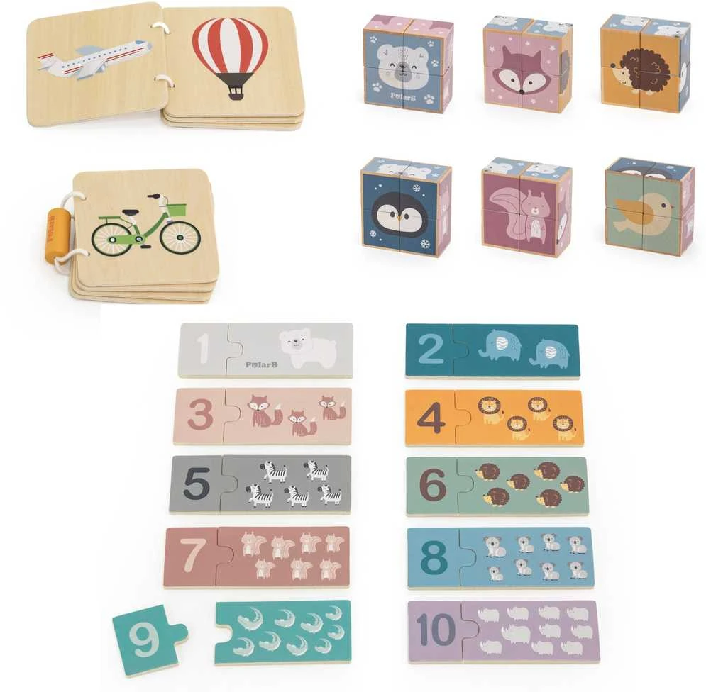 Viga Toys Edukacinių žaislų rinkinys Little Thinkers
