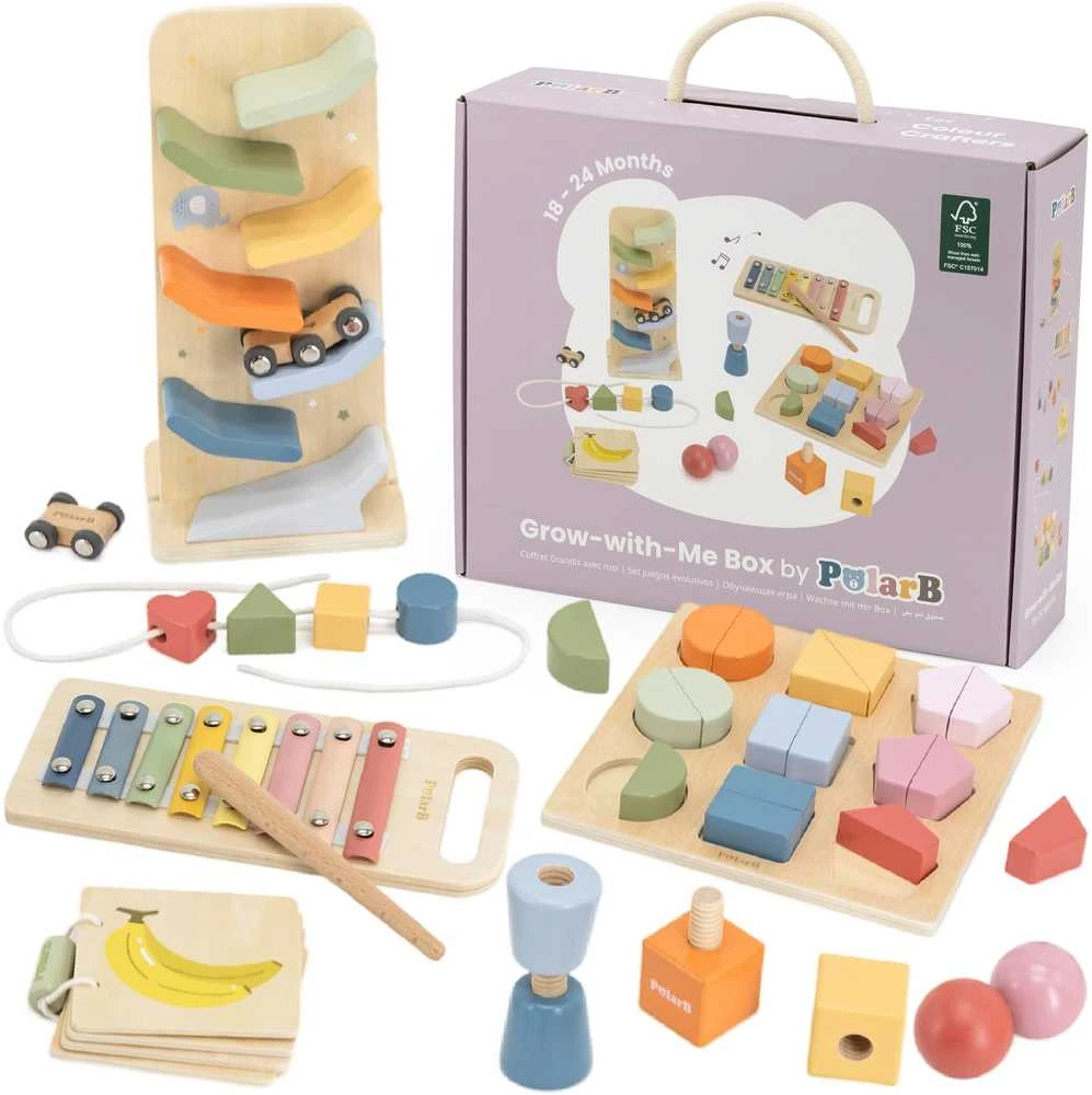 Edukacinių žaislų rinkinys vaikams VIGA Colour Crafters