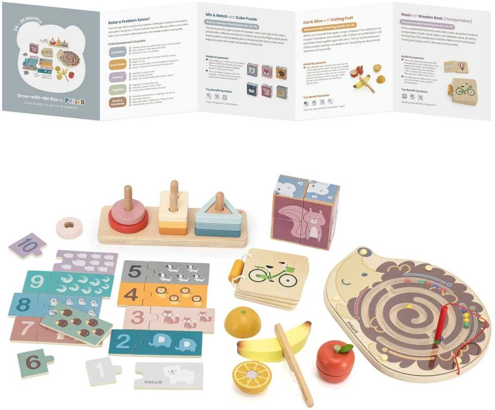 Viga Toys Edukacinių žaislų rinkinys Little Thinkers