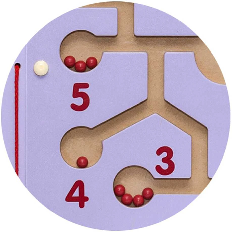 Viga Toys VIGA Hipopotamo manipuliacinė sensorinė lenta FSC Montessori sertifikatas
