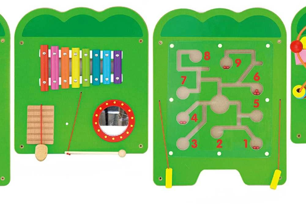 Viga Toys Edukacinis Sensorinis Krokodilas Viga Sensory