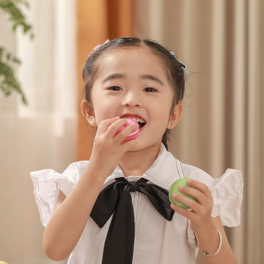 Viga Toys Medinis Rinkinys Macaronų 8 Vnt. Spalvoti