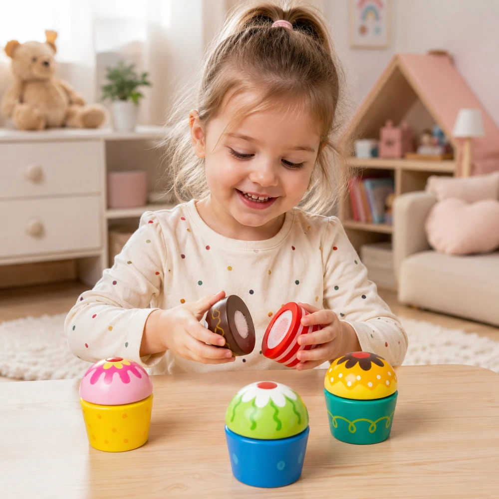 Viga Toys Mediniai Keksiukai Viga