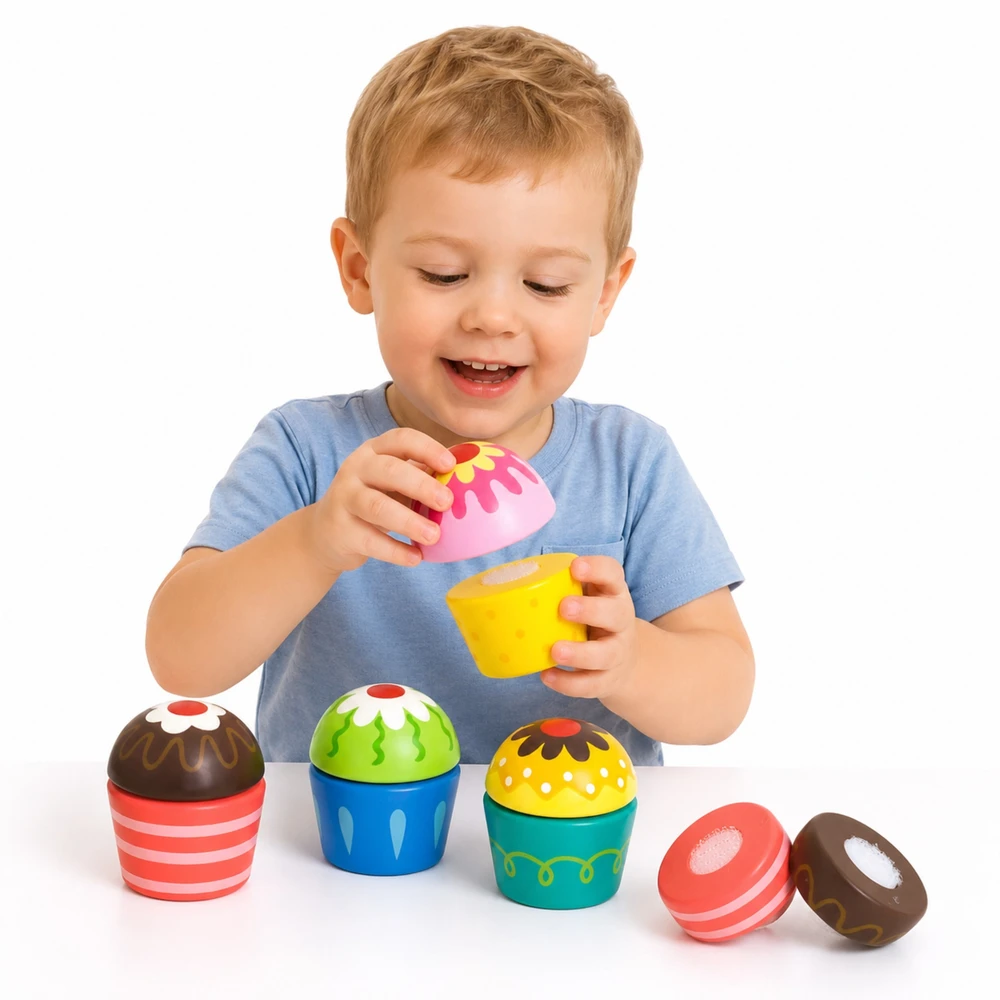 Viga Toys Mediniai Keksiukai Viga