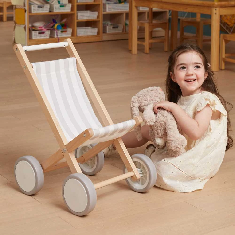 Viga Toys VIGA Lėlių Vežimėlis Šūpuoklė