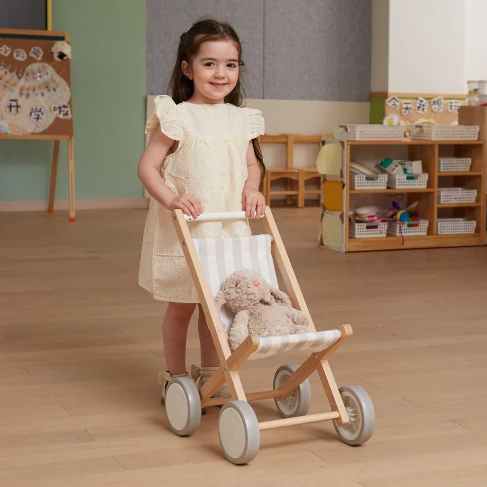 Viga Toys VIGA Lėlių Vežimėlis Šūpuoklė