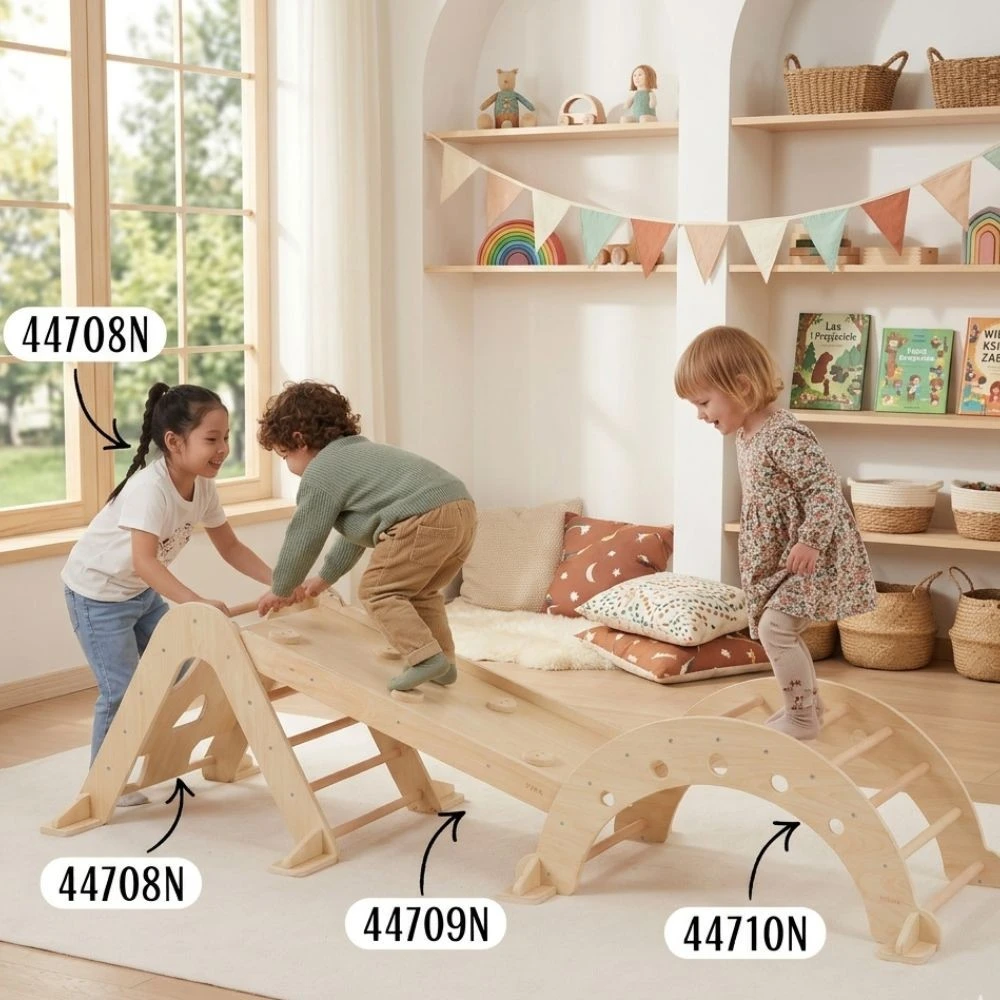 Viga Toys VIGA Medinė Pikler Laipiojimo Trikampis Montessori
