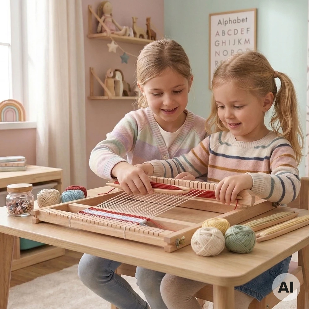 Viga Medinis Audimo Staklės Montessori Rinkinys