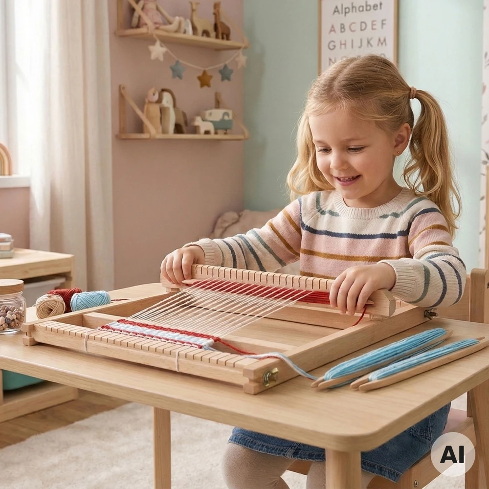 Viga Medinis Audimo Staklės Montessori Rinkinys