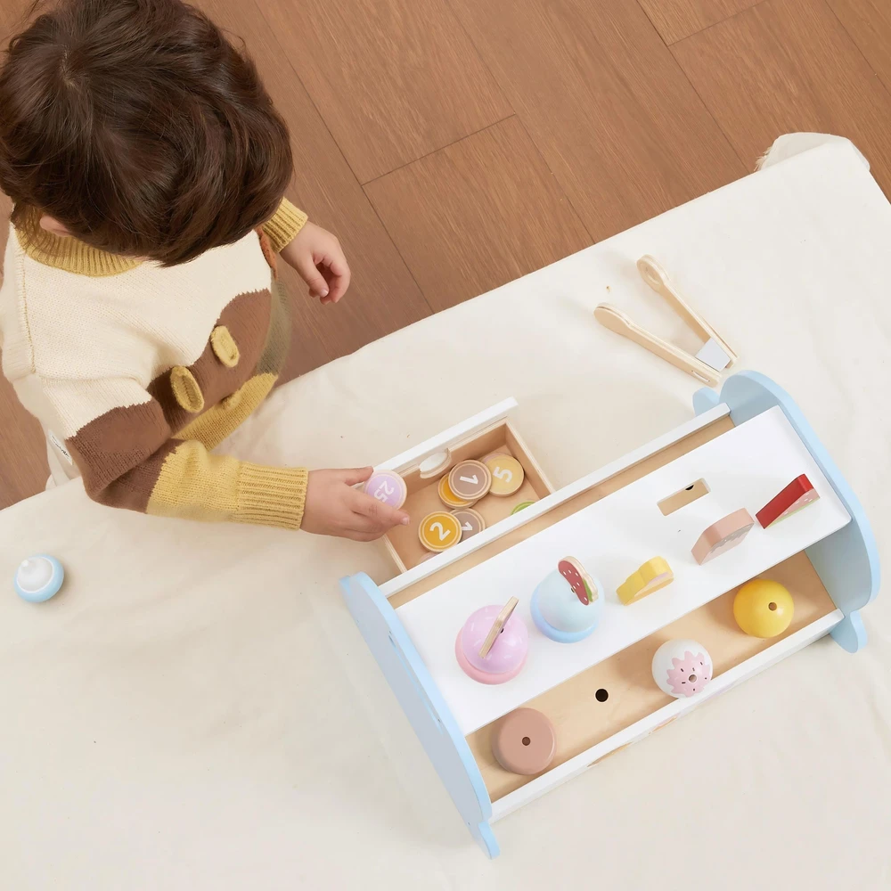 Viga Toys Viga 44842 Medinis mini ledainės saldumynų rinkinys
