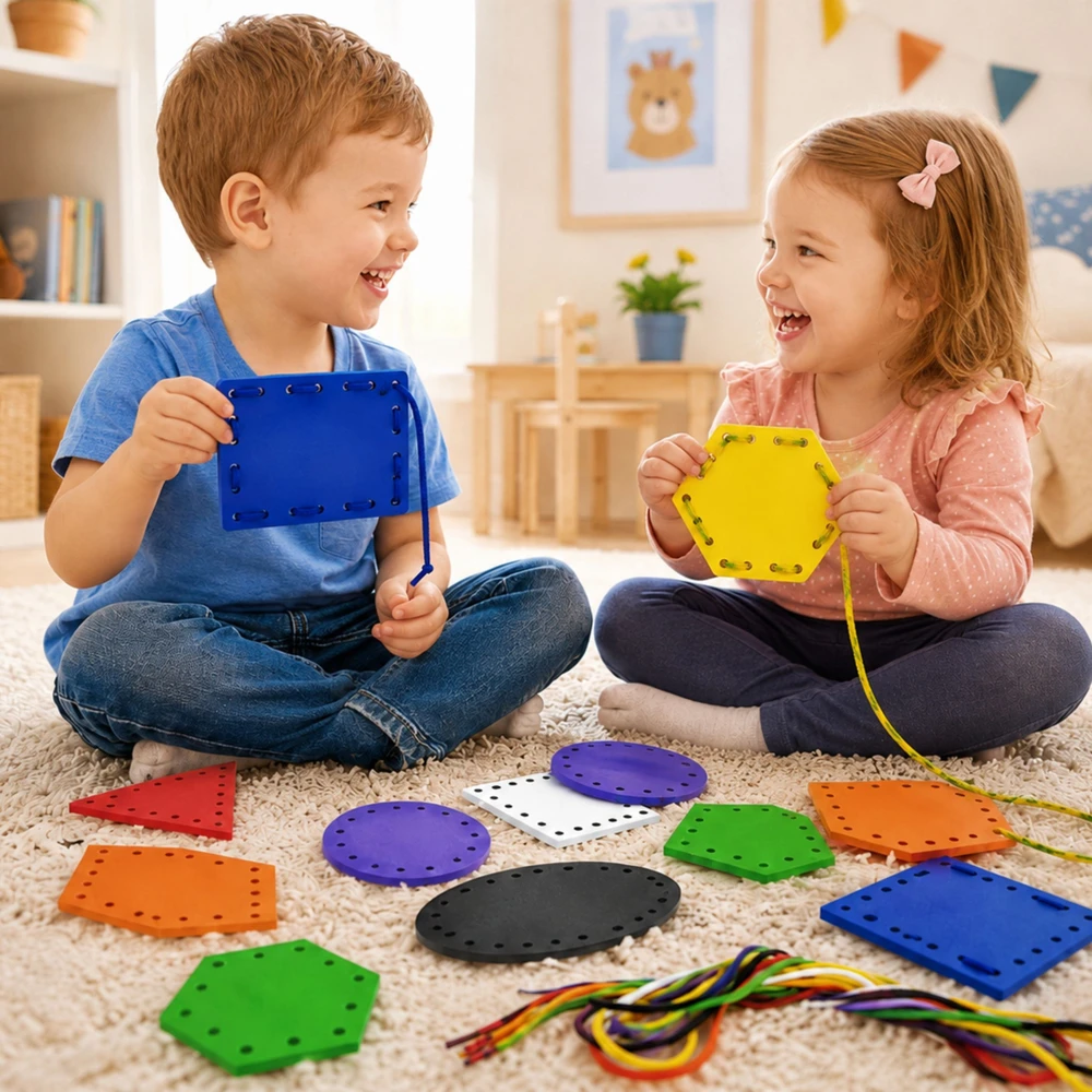 Viga Mediniai Formos Rūšiuojami Montessori Visiems