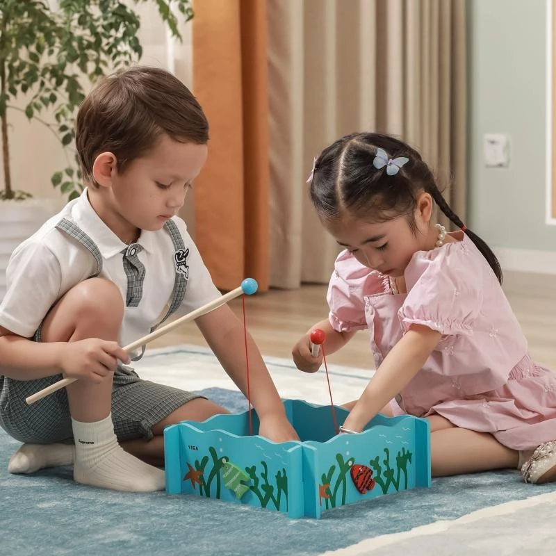 Viga Toys „Viga“ medinis žuvyčių akvariumas