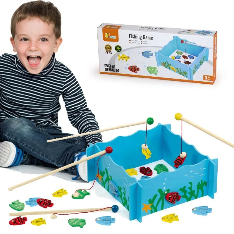 Viga Toys „Viga“ medinis žuvyčių akvariumas