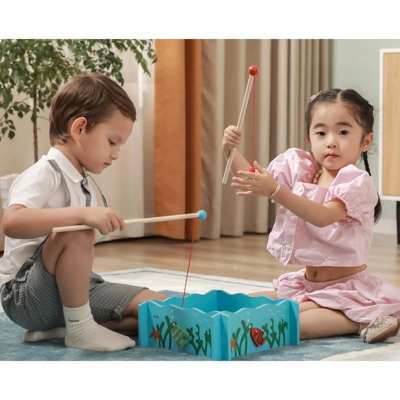 Viga Toys „Viga“ medinis žuvyčių akvariumas