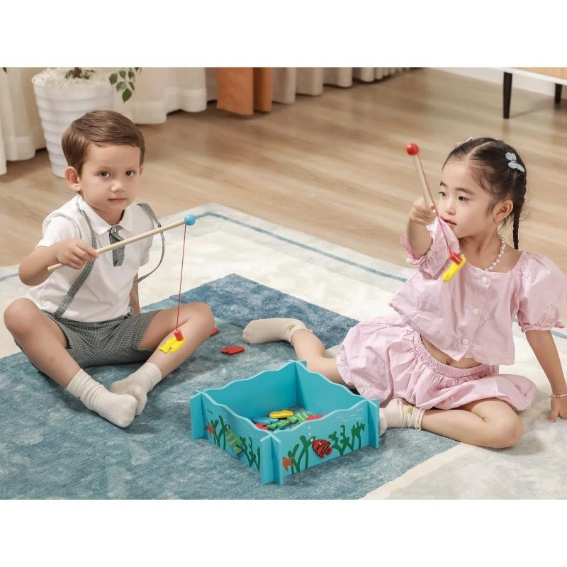 Viga Toys „Viga“ medinis žuvyčių akvariumas