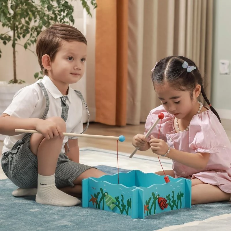 Viga Toys „Viga“ medinis žuvyčių akvariumas