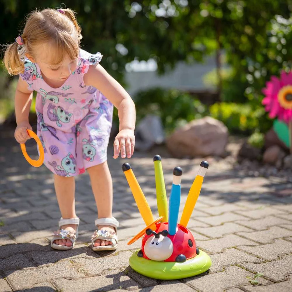 WOOPIE Interaktyvus Žaislas 3in1 – Šokinėjimo Virvė, Raketų Paleidėjas, Taiklumo Žaidimas