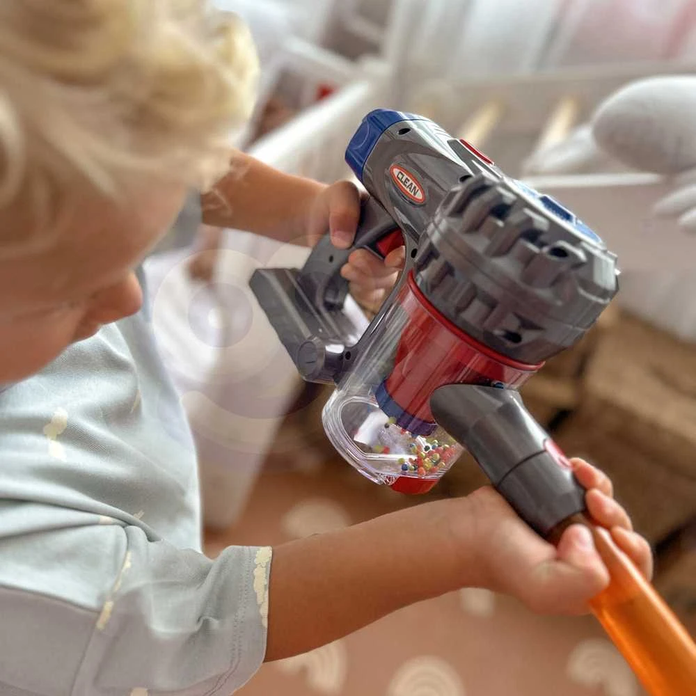 WOOPIE Interaktyvus žaislinis dulkių siurblys 3in1 vaikams