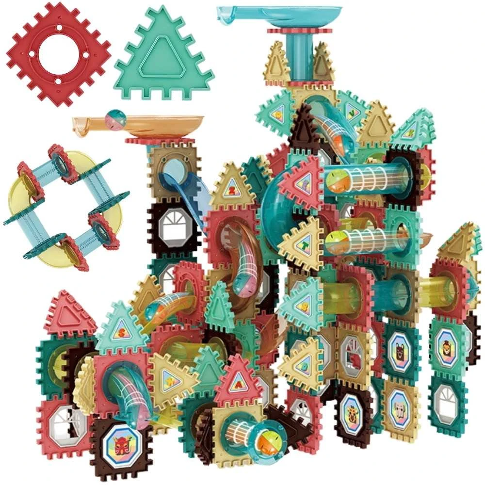 Magnetinis konstrukcinis WOOPIE 3D rinkinys 228 vnt