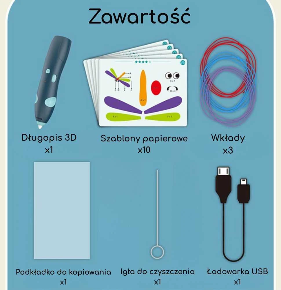 WOOPIE 3D Spausdintuvas-Pieštukas