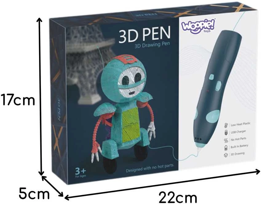 WOOPIE 3D Spausdintuvas-Pieštukas