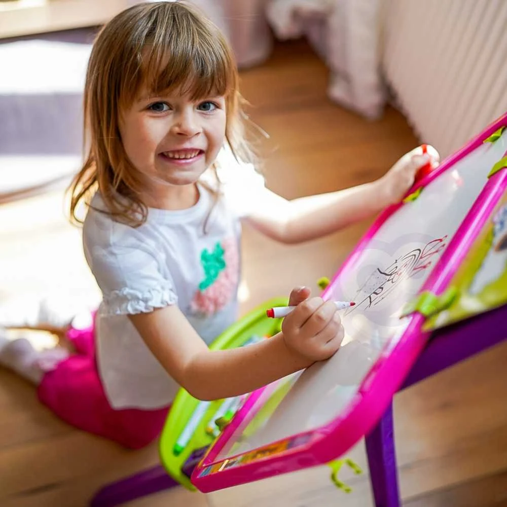 WOOPIE 3in1 Magnetinė Edukacinė Lenta Su Šviesos Piešimu