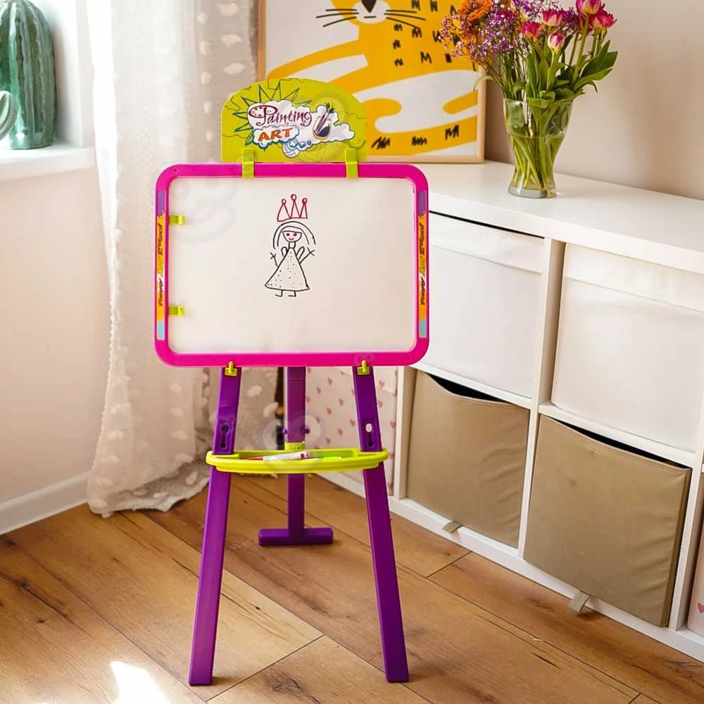 WOOPIE 3in1 Magnetinė Edukacinė Lenta Su Šviesos Piešimu