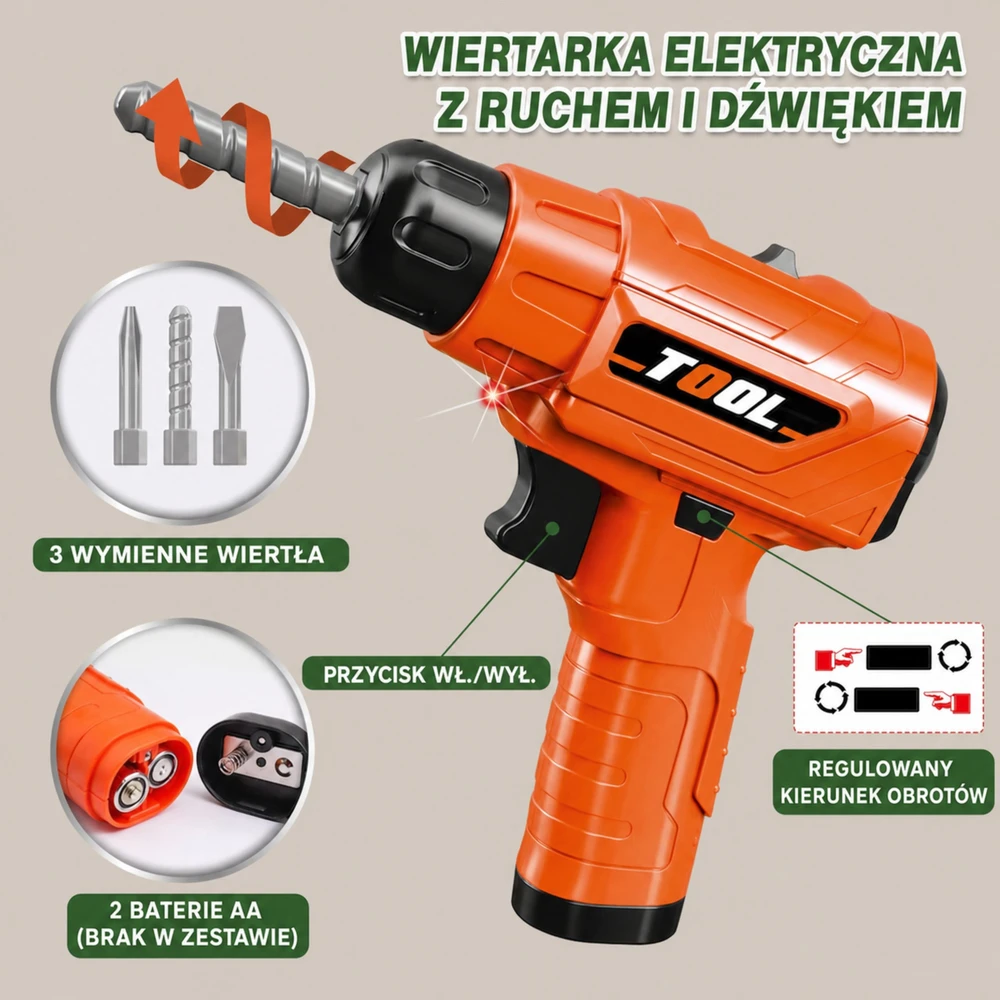 WOOPIE 4 in 1 Dirbtuvės mažiesiems meistrams 90 vnt.