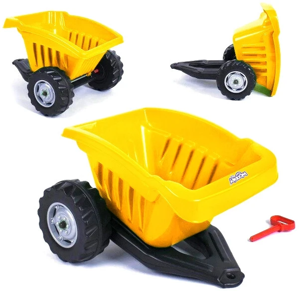WOOPIE Priekaba ACTIVE TRAILER Geltona 35 kg