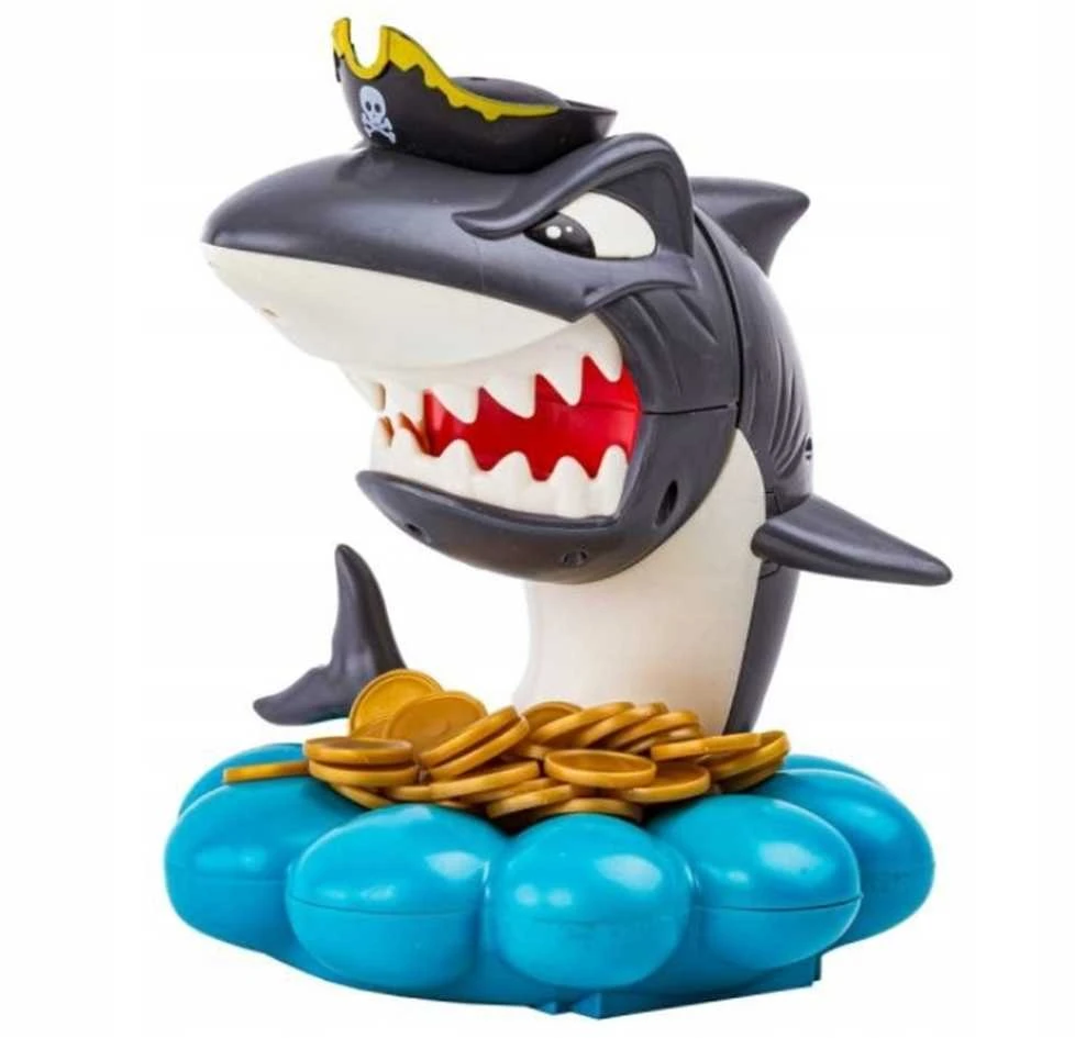 WOOPIE Žaidimas Crazy Shark | 4 žaidėjai | Moko kantrybės