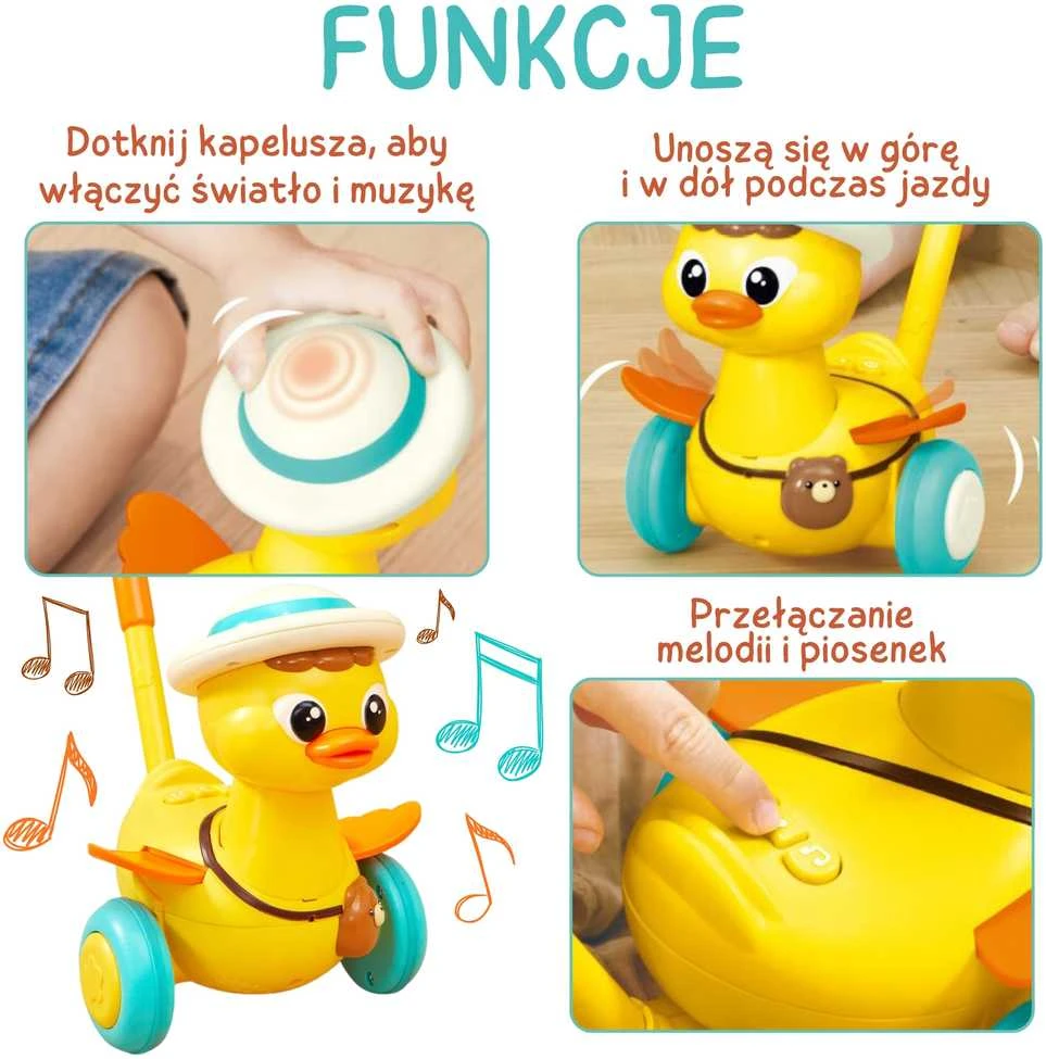 WOOPIE Stumdomoji Kaliausė-ant Lazdos
