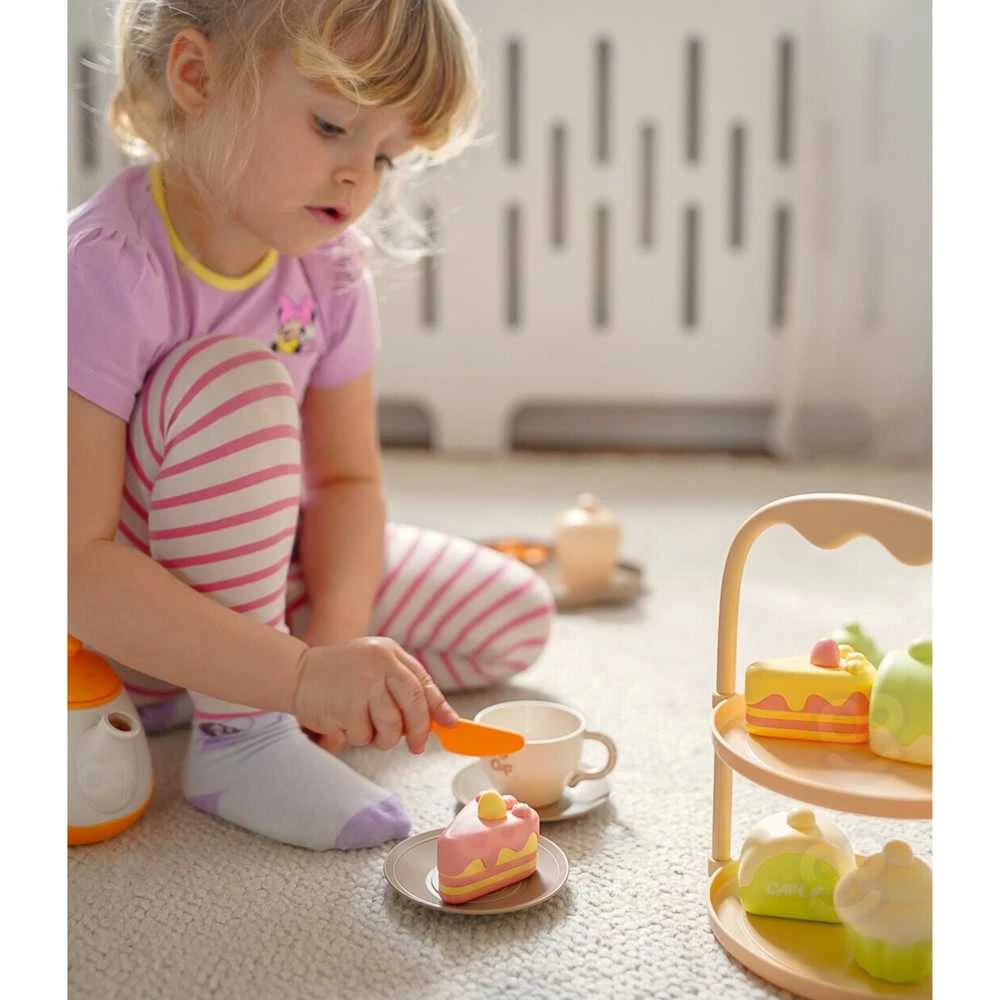 Medinis arbatos ir desertų rinkinys WOOPIE 25 vnt