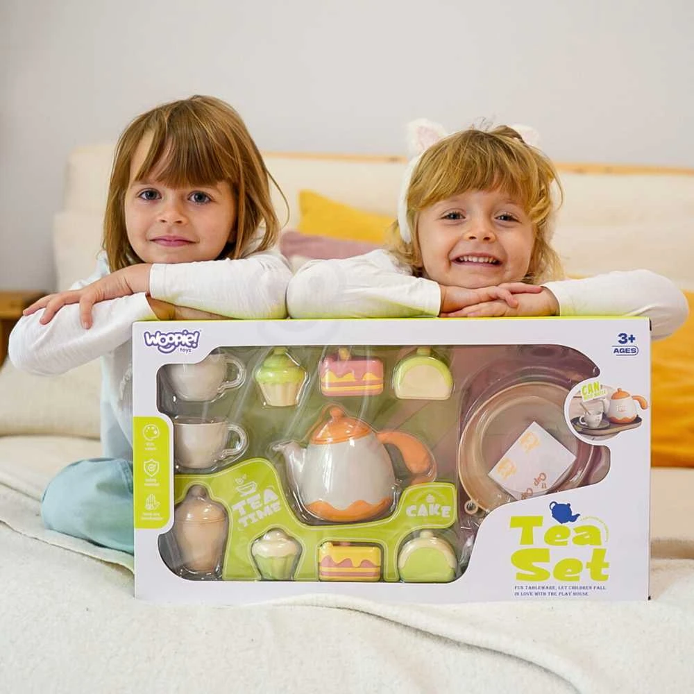 Medinis arbatos ir desertų rinkinys WOOPIE 25 vnt