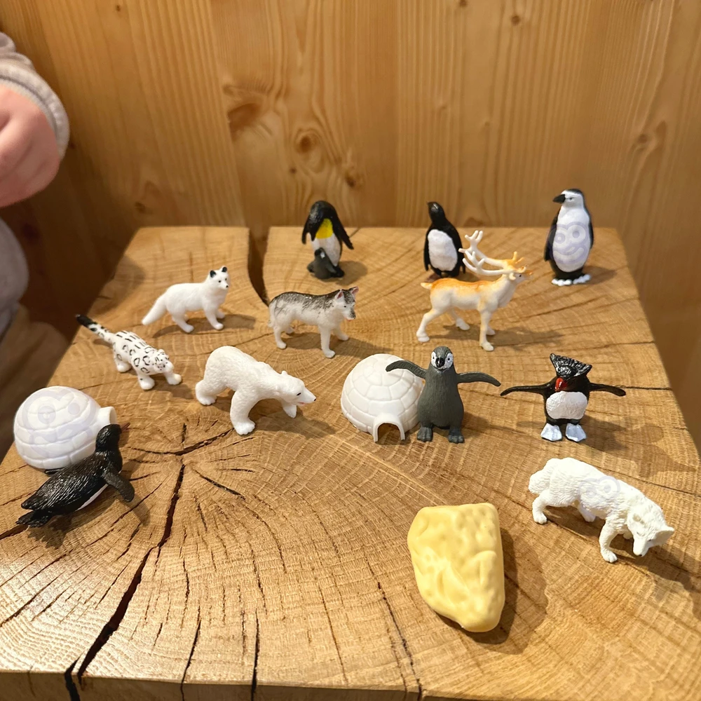 Woopie Arkties gyvūnų figūrėlių rinkinys 16 vnt
