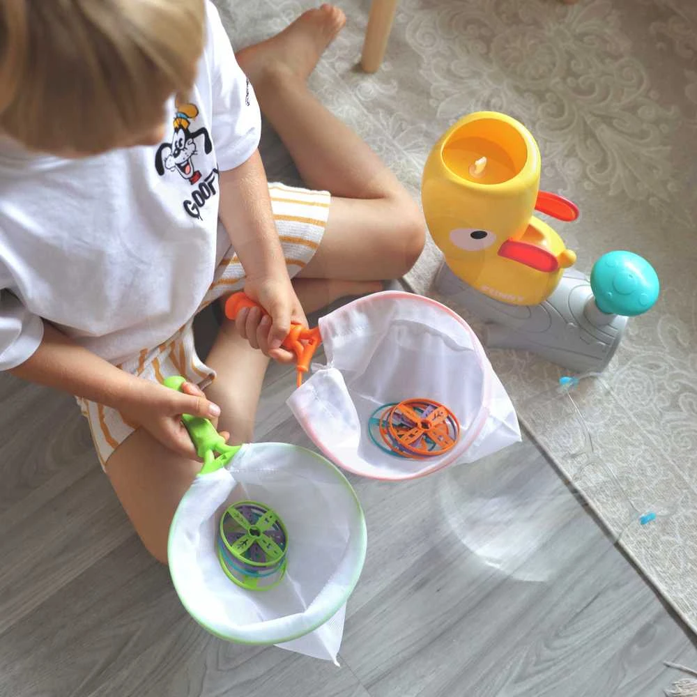 WOOPIE Žaidimų Rinkinys Frisbee Katapultas