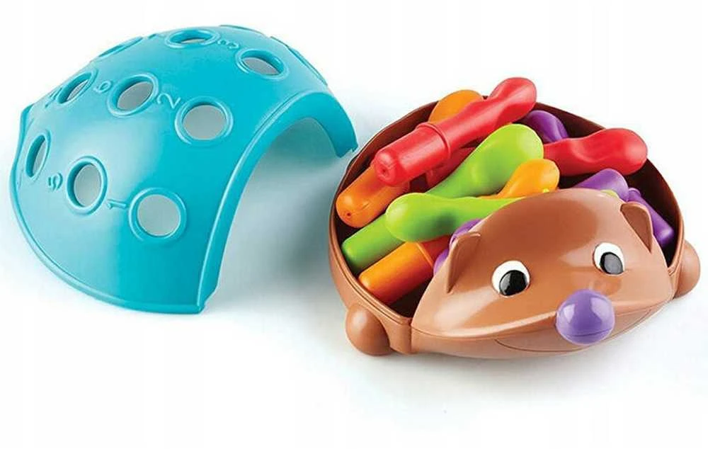 „Woopie Arcade“ žaidimas „Jeżyk Sorter Montessori“ mokymosi numeriai ir spalvos 4in1