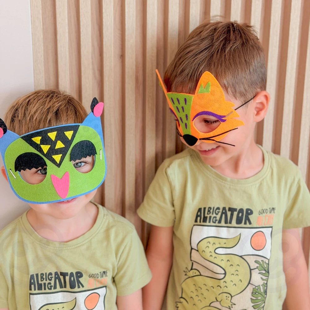 Woopie Artfun WOOPIE Kūrimo Rinkinys Kaukė Vilkimo Rinkinys 4 vnt.
