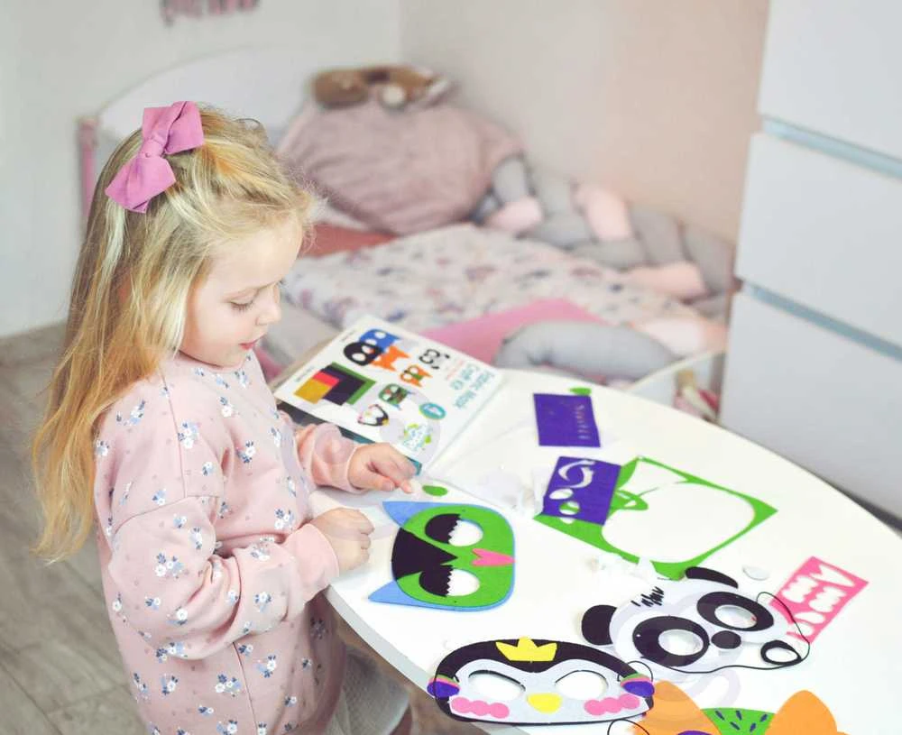 Woopie Artfun WOOPIE Kūrimo Rinkinys Kaukė Vilkimo Rinkinys 4 vnt.