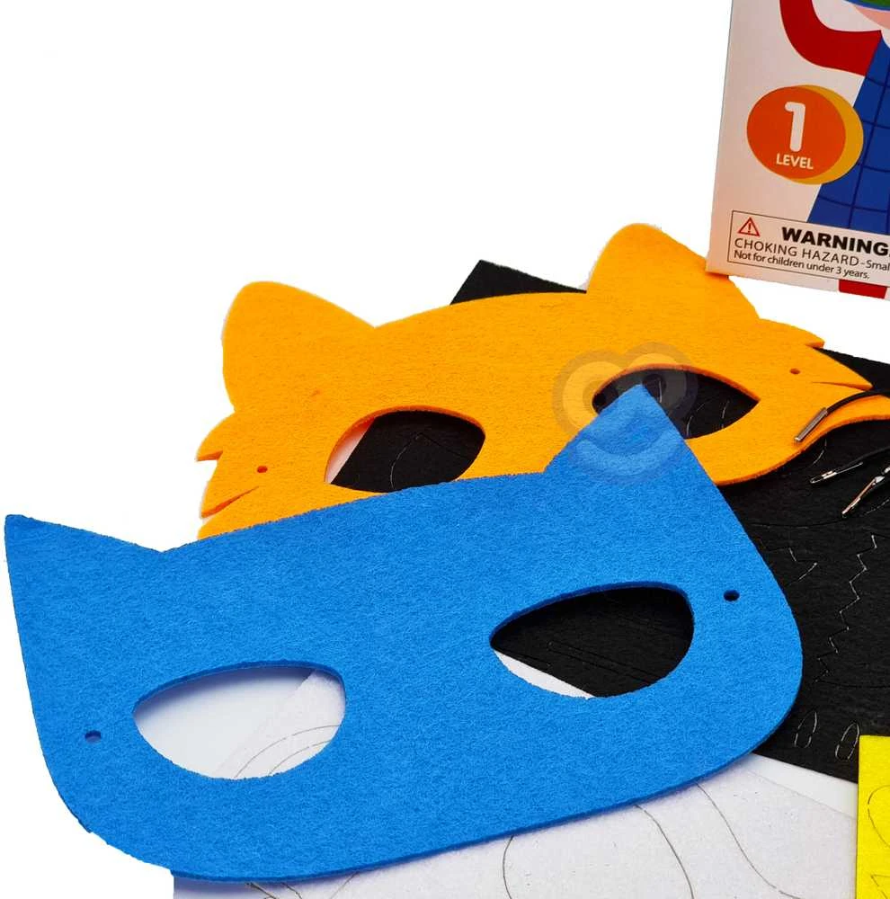 Woopie Artfun WOOPIE Kūrimo Rinkinys Kaukė Vilkimo Rinkinys 4 vnt.