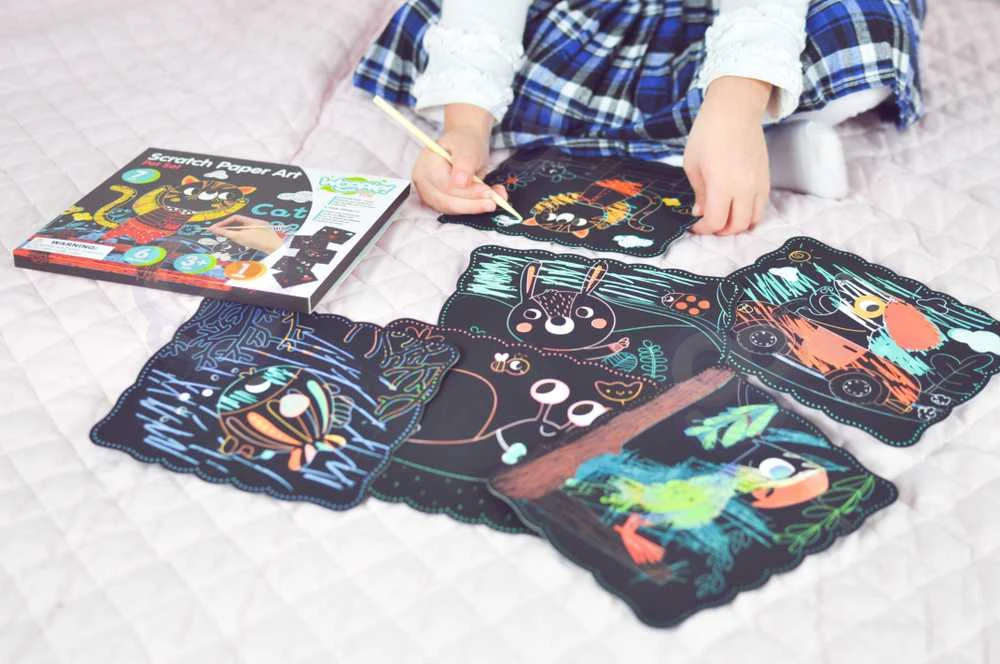 Woopie Artfun Kūrybinis rinkinys Woopie nutrinamos kortelės