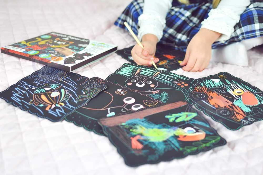 Woopie Artfun Kūrybinis rinkinys Woopie nutrinamos kortelės